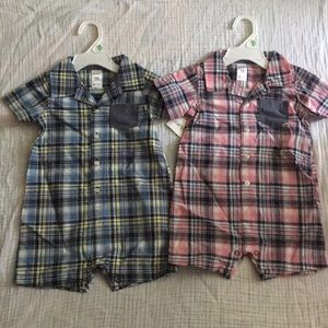 Carter’s 2 Rompers